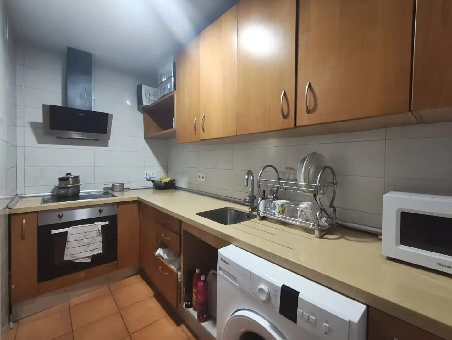 Kitchen of Flat for sale in Sevilla  with Air Conditioner and Furnished
