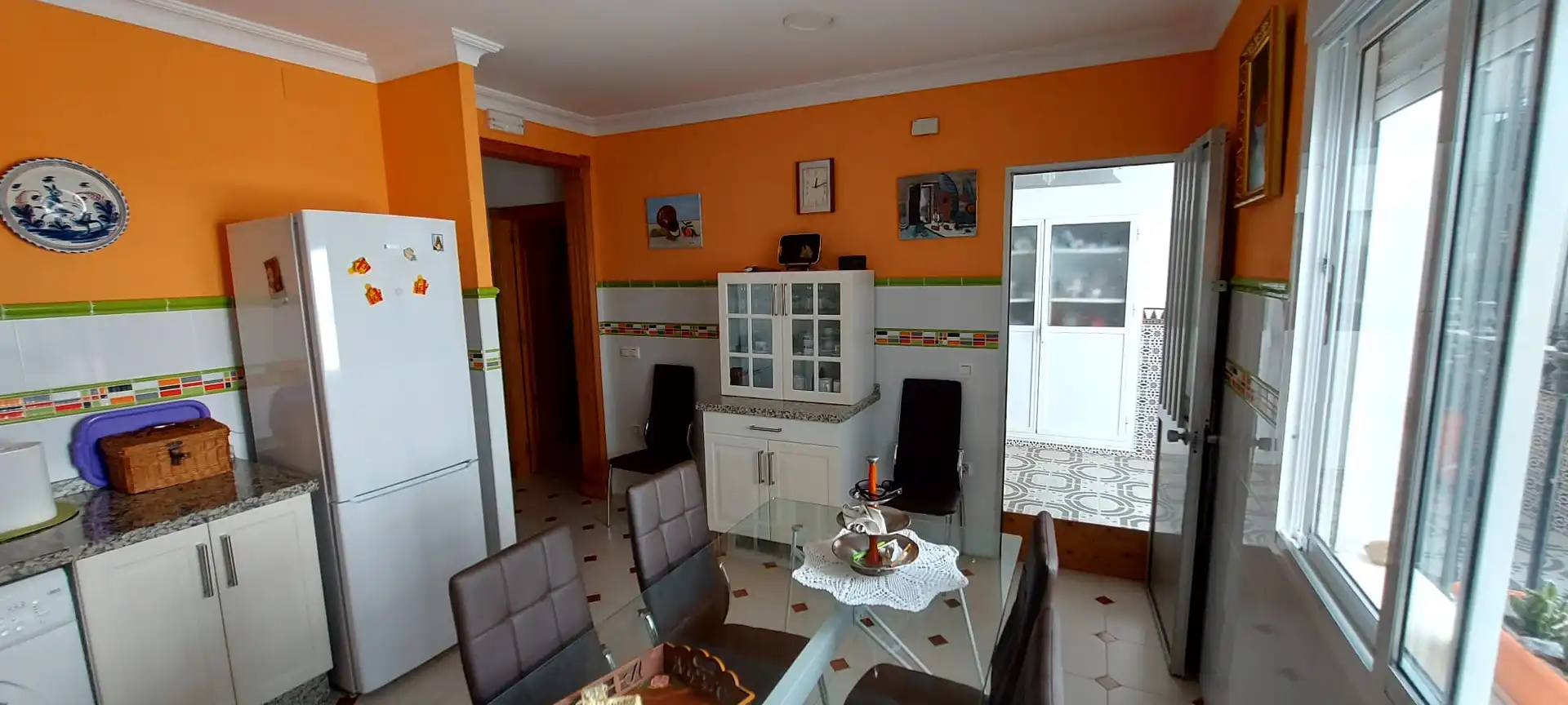 Cocina de Casa o chalet en venta en Isla Cristina con Amueblado, Lavadora y Microondas