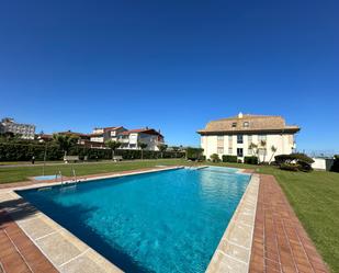 Swimming pool of Flat for sale in Sanxenxo  with Heating, Private garden and Terrace