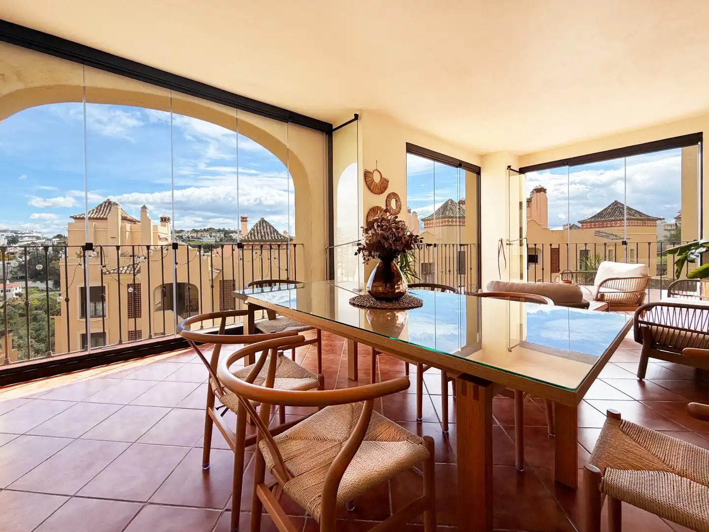 Esszimmer von Wohnung zum Verkauf in Estepona mit Klimaanlage, Terrasse und Abstellraum