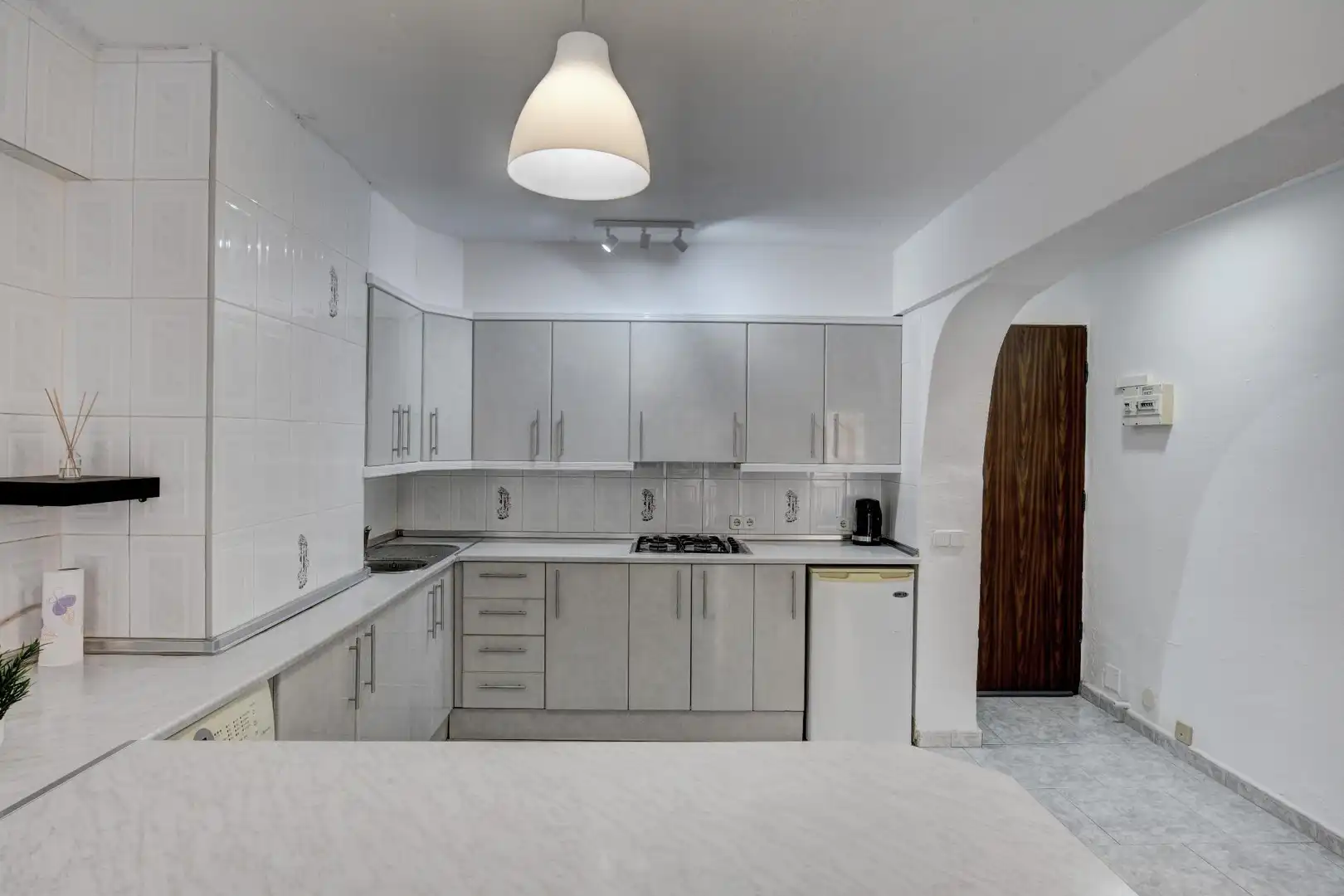 Cocina de Apartamento en venta en Benalmádena con Calefacción, Jardín privado y Terraza