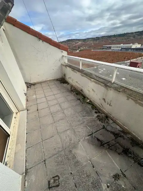 Terrasse von Dachboden zum Verkauf in Cenicero mit Heizung und Terrasse