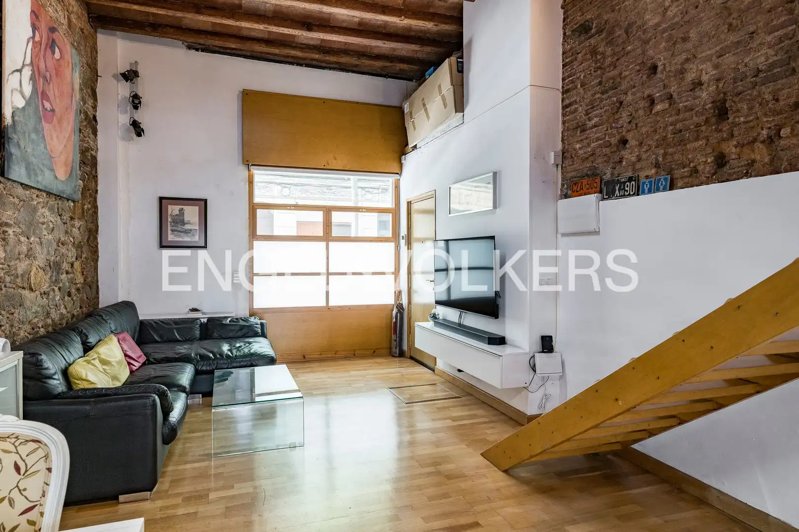 Exterior view of Flat for sale in Barcelona  with Heating and Parquet flooring