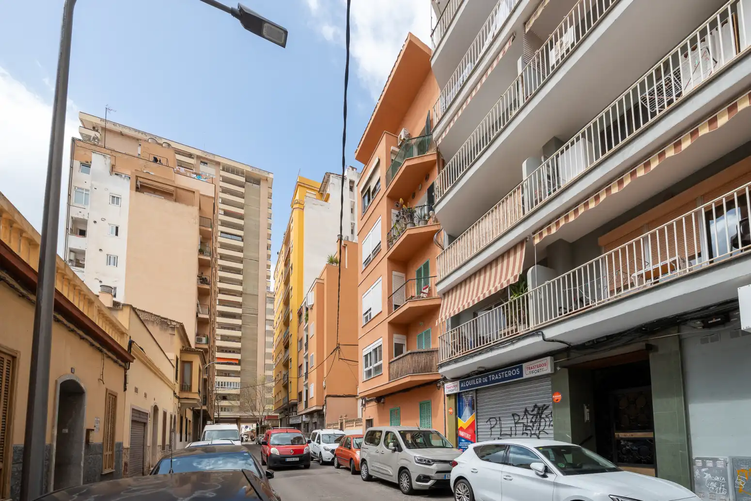 Vista exterior de Pis en venda en  Palma de Mallorca amb Parquet