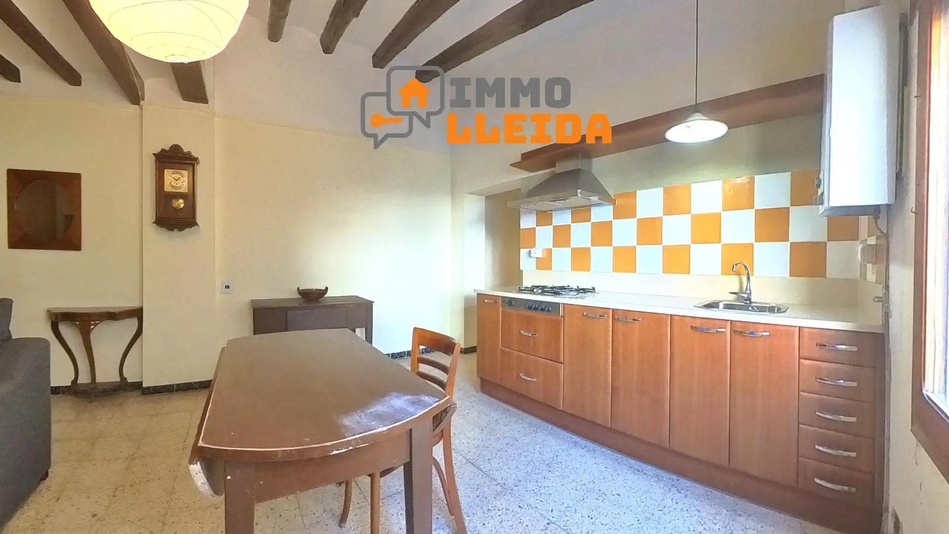 Cocina de Casa adosada en venta en Granyena de les Garrigues con Calefacción y Terraza