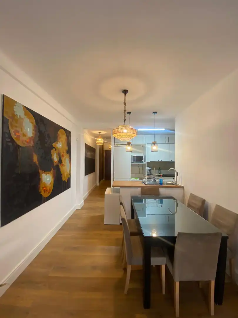 Kitchen of Flat for rent in Málaga  with Air Conditioner, Heating and Furnished