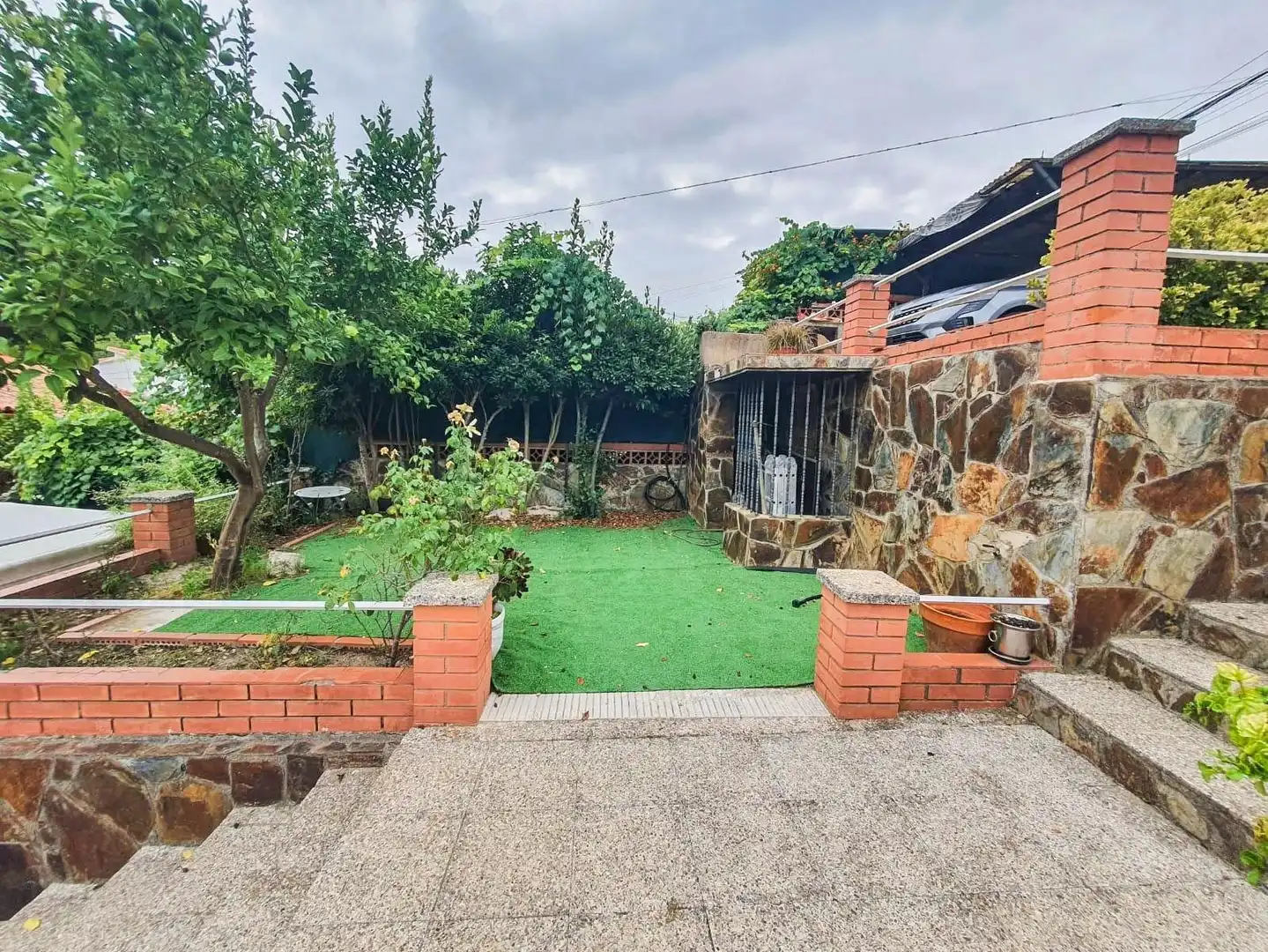 Jardín de Casa o chalet en venta en Esparreguera con Aire acondicionado, Jardín privado y Piscina