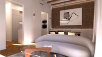 Sala d'estar de Apartament en venda en  Barcelona Capital amb Aire condicionat i Balcó