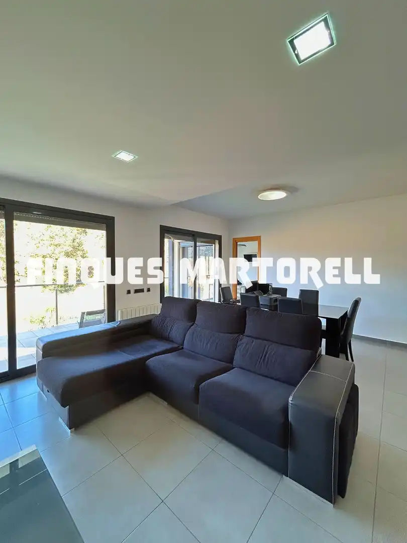 Living room of Houses for sale in Santa Coloma de Farners  with Air Conditioner, Heating and Private garden