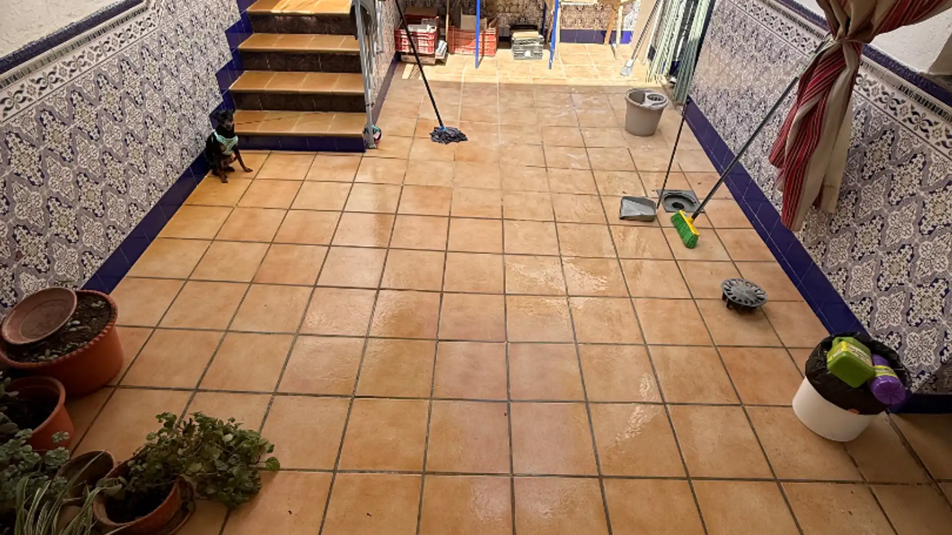 Garden of Houses for sale in Alcalá la Real  with Air Conditioner, Storage room and Furnished