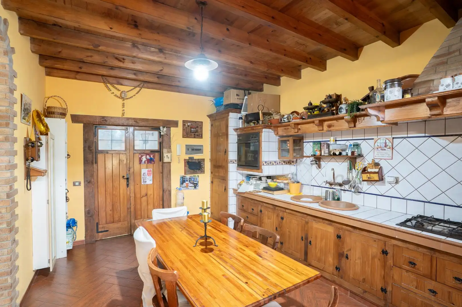 Kitchen of Houses for sale in San Cristóbal de la Laguna  with Terrace, Storage room and Furnished