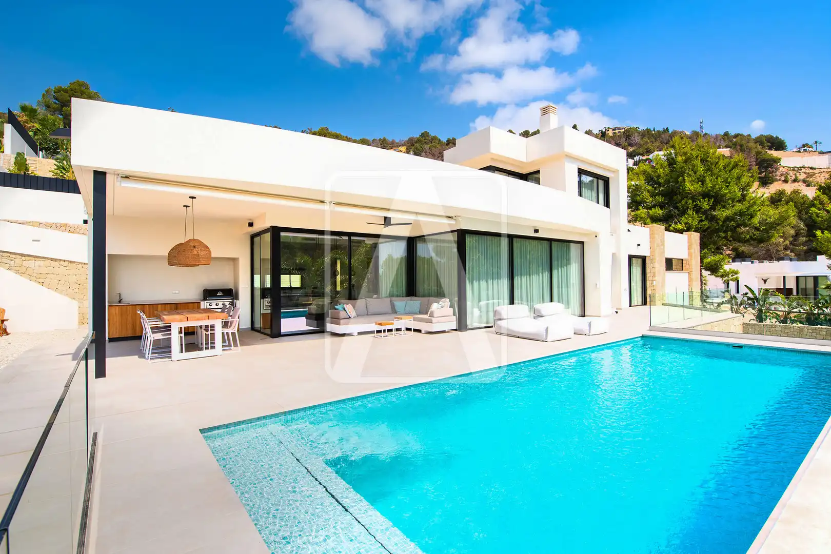 Detached house with pool for sale in La Fustera