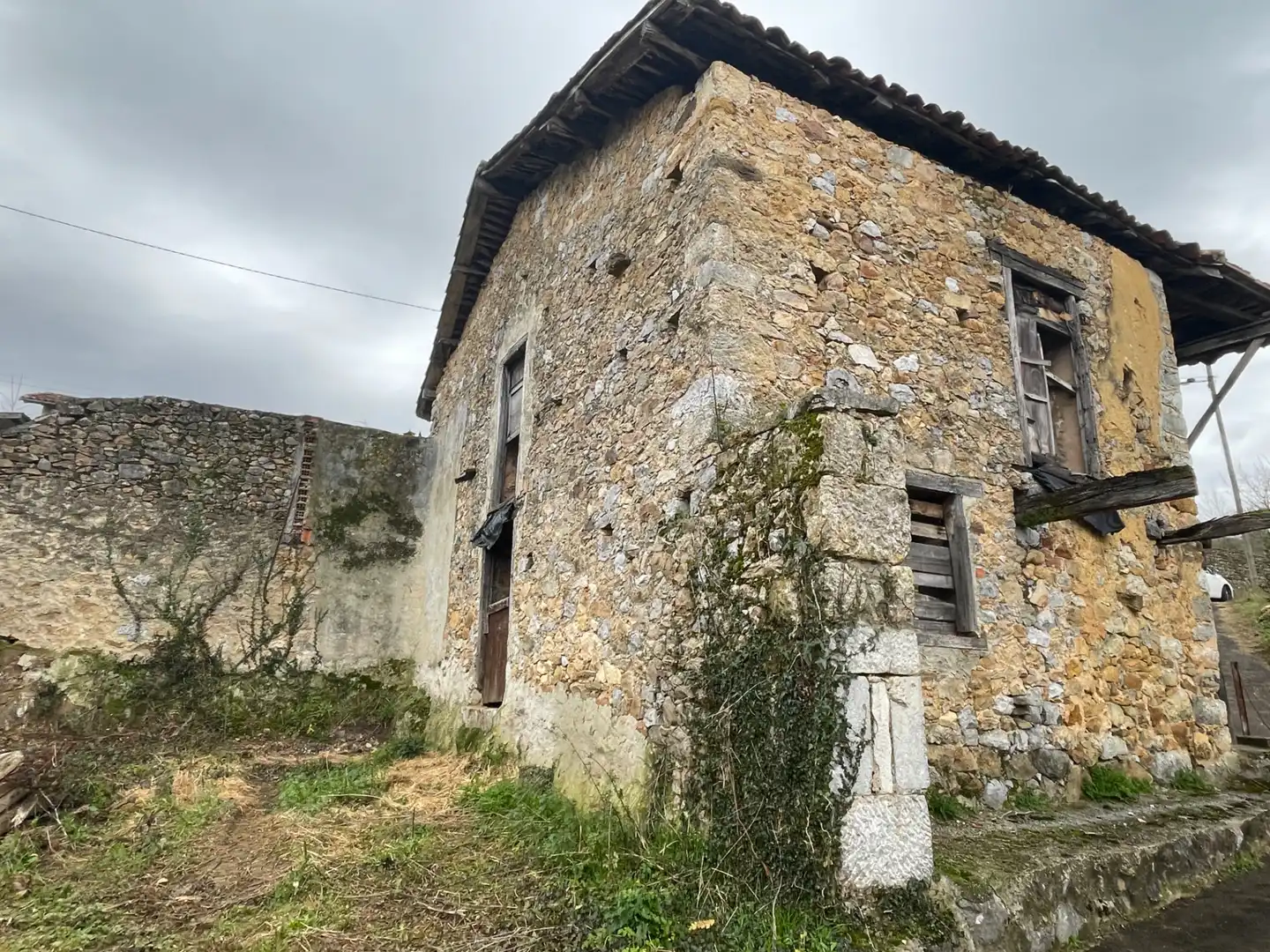 Vista exterior de Finca rústica en venda en Piloña