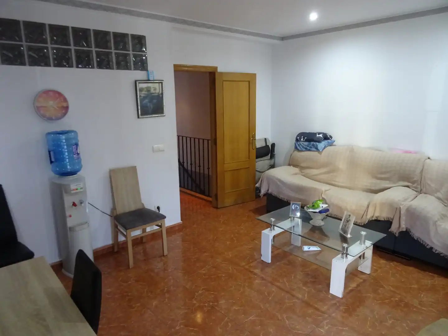 Sala d'estar de Pis en venda en Algemesí amb Aire condicionat, Terrassa i Moblat