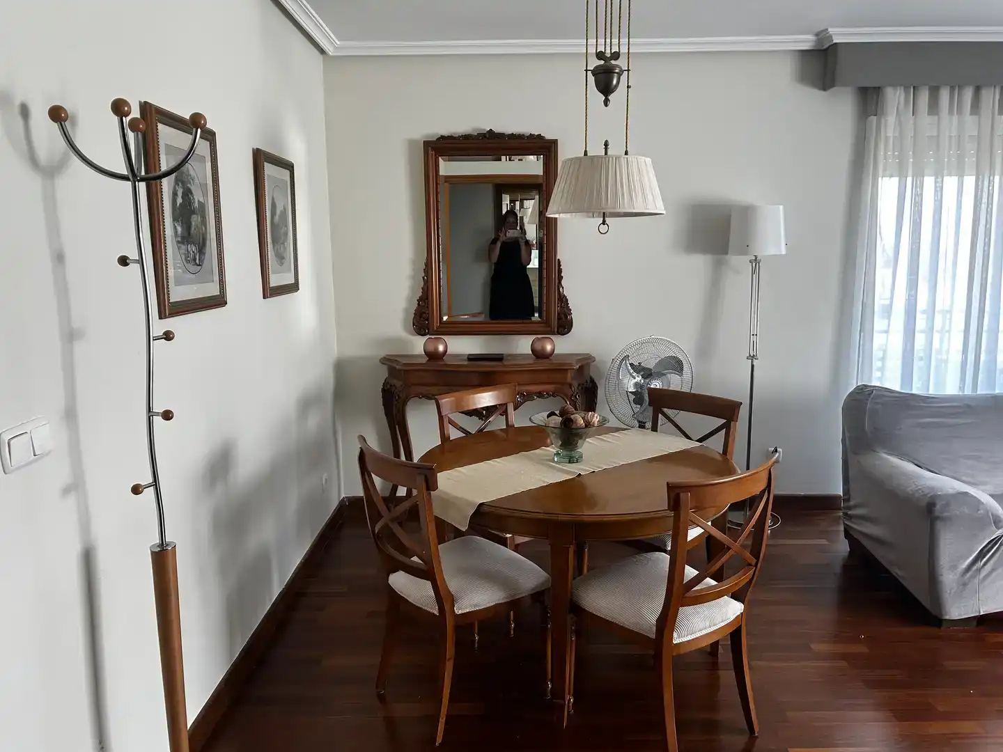 Comedor de Piso para compartir en Murcia con Aire acondicionado, Parquet y Amueblado