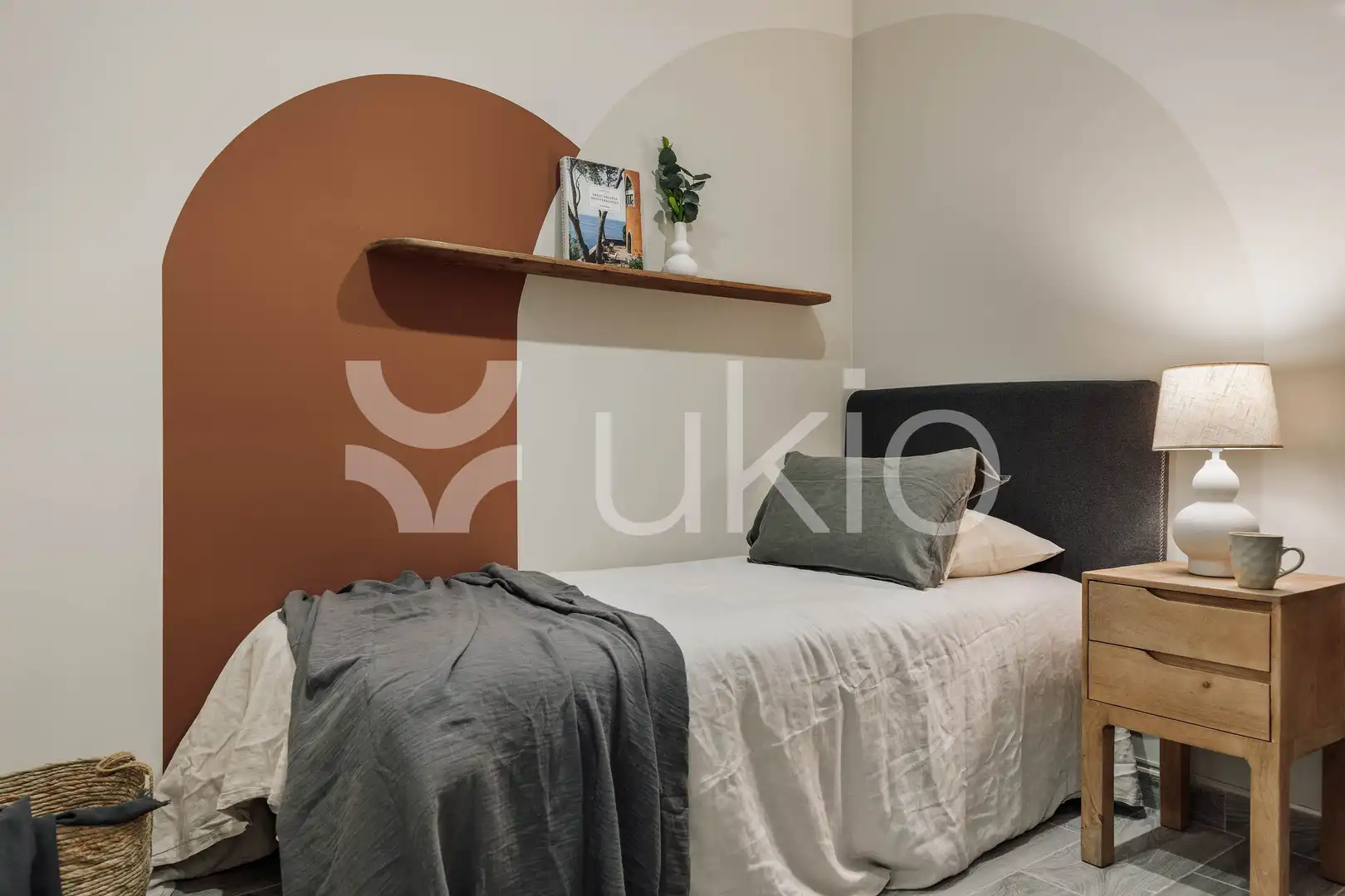 Bedroom of Apartments for rent in Barcelona  with Air Conditioner, Heating and Furnished
