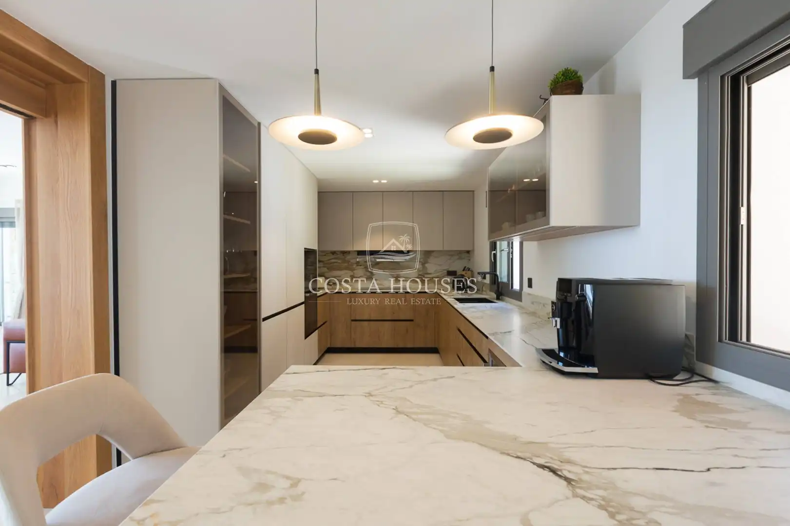 Cocina de Casa o chalet en venta en Jávea / Xàbia con Aire acondicionado, Jardín privado y Terraza