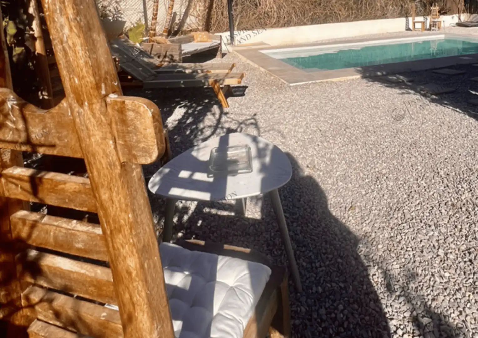 Terrassa de Finca rústica en venda en Sant Josep de sa Talaia amb Aire condicionat, Jardí privat i Terrassa