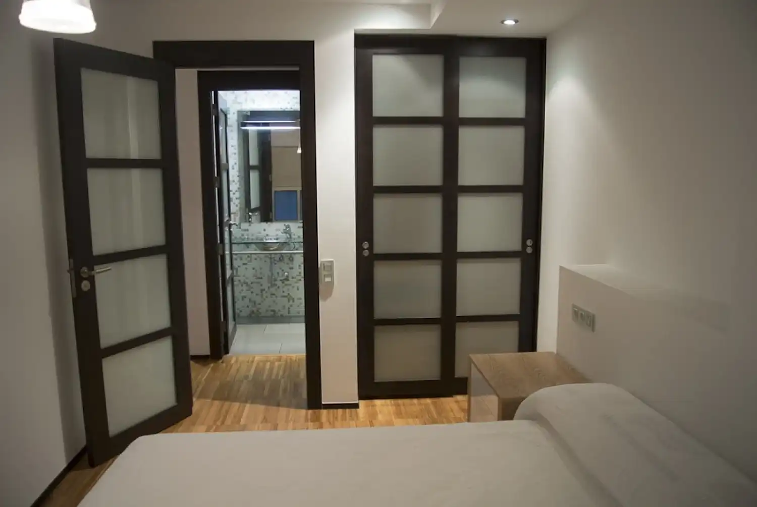 Dormitori de Apartament de lloguer en Murcia amb Aire condicionat, Calefacció i Moblat