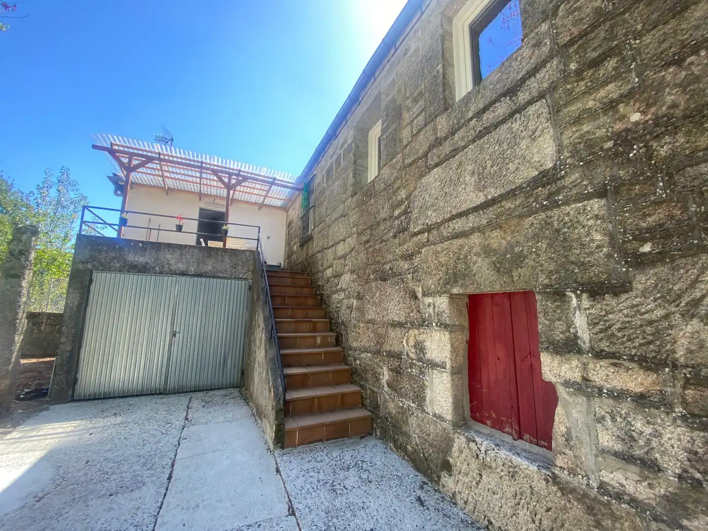 Vista exterior de Casa o chalet en venta en Boborás con Calefacción, Jardín privado y Terraza