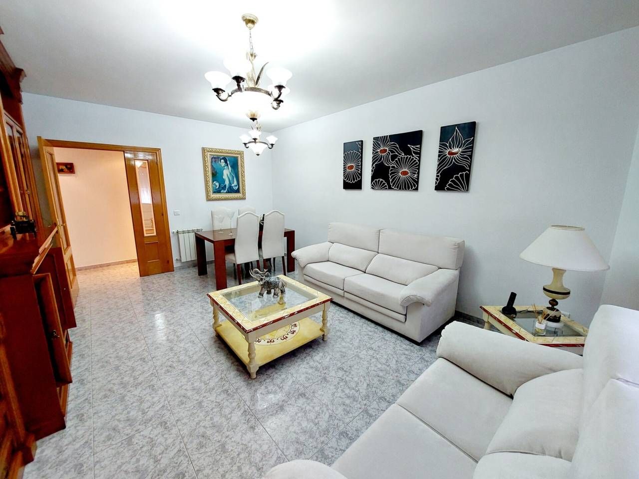 Sala d'estar de Pis en venda en Fuenlabrada amb Calefacció i Terrassa