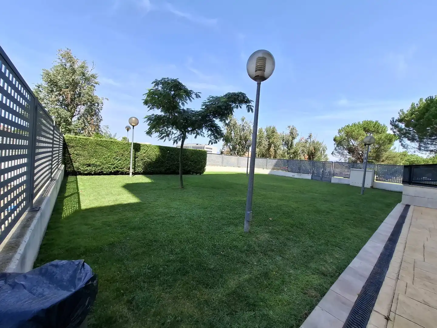 Garden of Flat for sale in  Logroño  with Air Conditioner, Heating and Parquet flooring