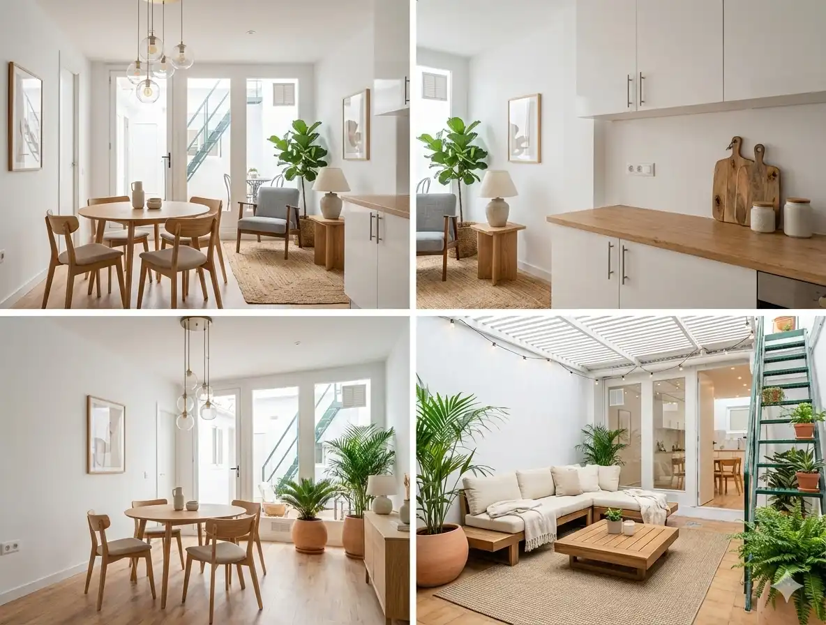 Wohnzimmer von Loft zum Verkauf in Barcelona mit Klimaanlage, Heizung und Parkett