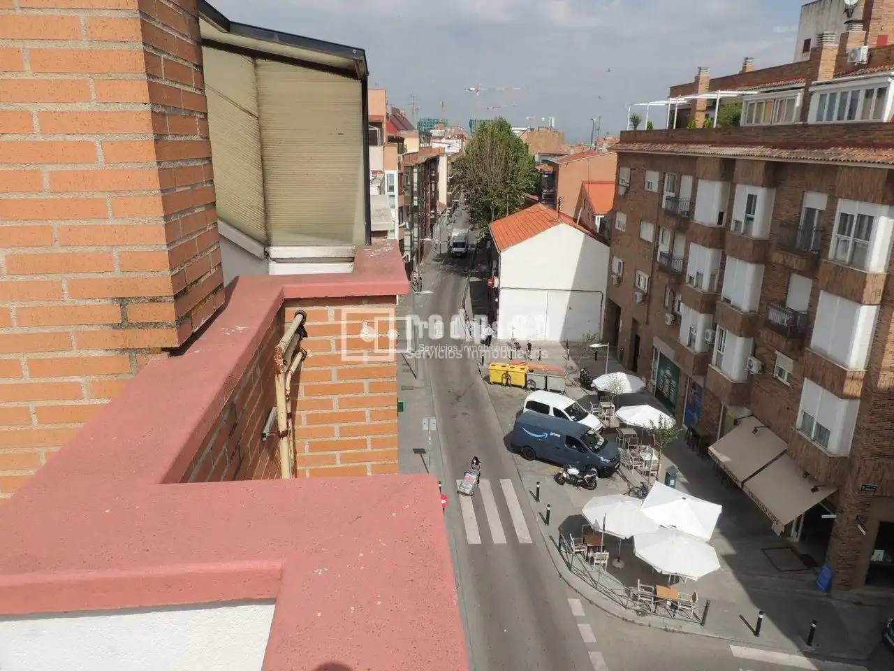 Vista exterior de Àtic de lloguer en Madrid amb Aire condicionat, Calefacció i Parquet