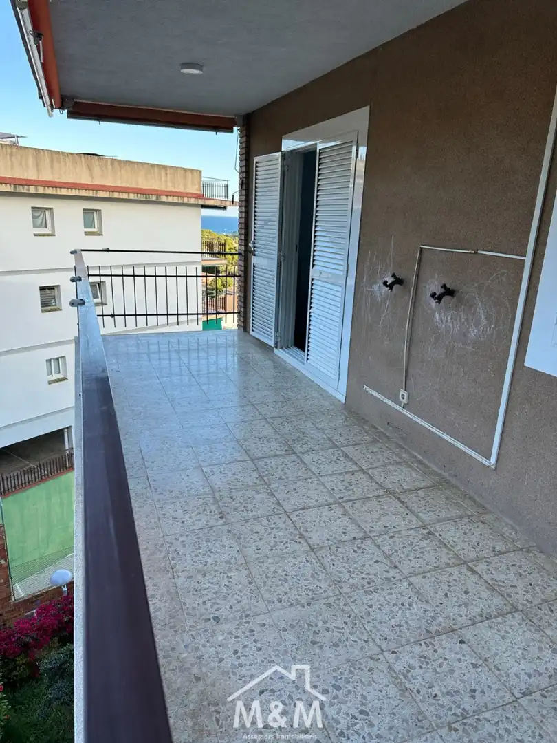 Balcony of Attic for rent in Castelldefels  with Heating, Terrace and Community pool