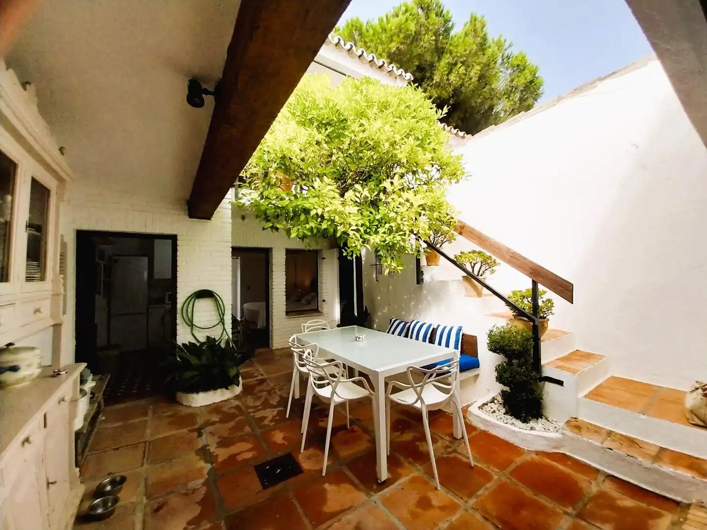 Terrassa de Casa o xalet de lloguer en Mijas amb Jardí privat, Terrassa i Moblat