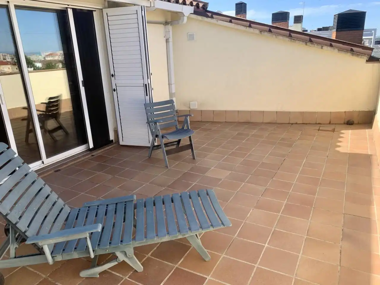 Terrace of Attic for sale in Terrassa  with Air Conditioner, Heating and Parquet flooring