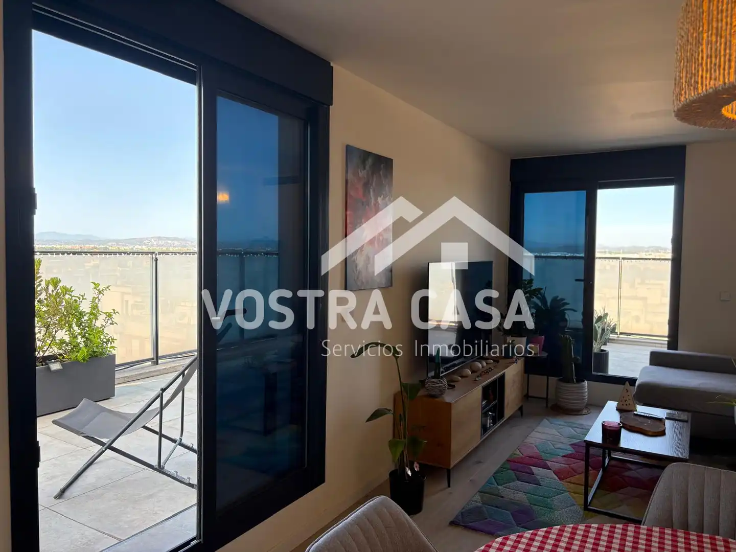 Balcony of Attic for sale in Mislata  with Air Conditioner and Alarm