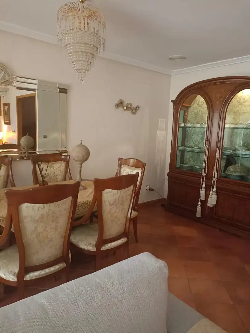 Dining room of Detached homes for sale in Olmedo  with Heating, Private garden and Parquet flooring