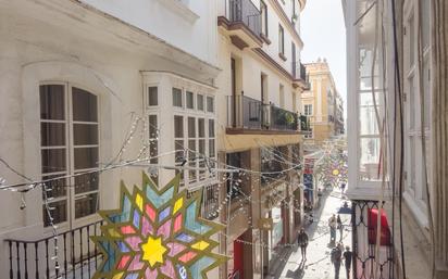 Exterior view of Flat for sale in  Cádiz Capital  with Balcony