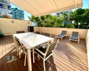 Terrassa de Apartament en venda en Benicasim / Benicàssim amb Aire condicionat, Jardí privat i Terrassa