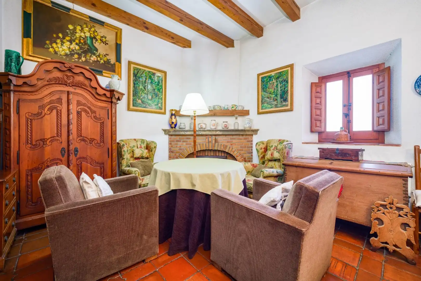 Comedor de Casa o chalet en venta en Granada con Aire acondicionado, Calefacción y Jardín privado