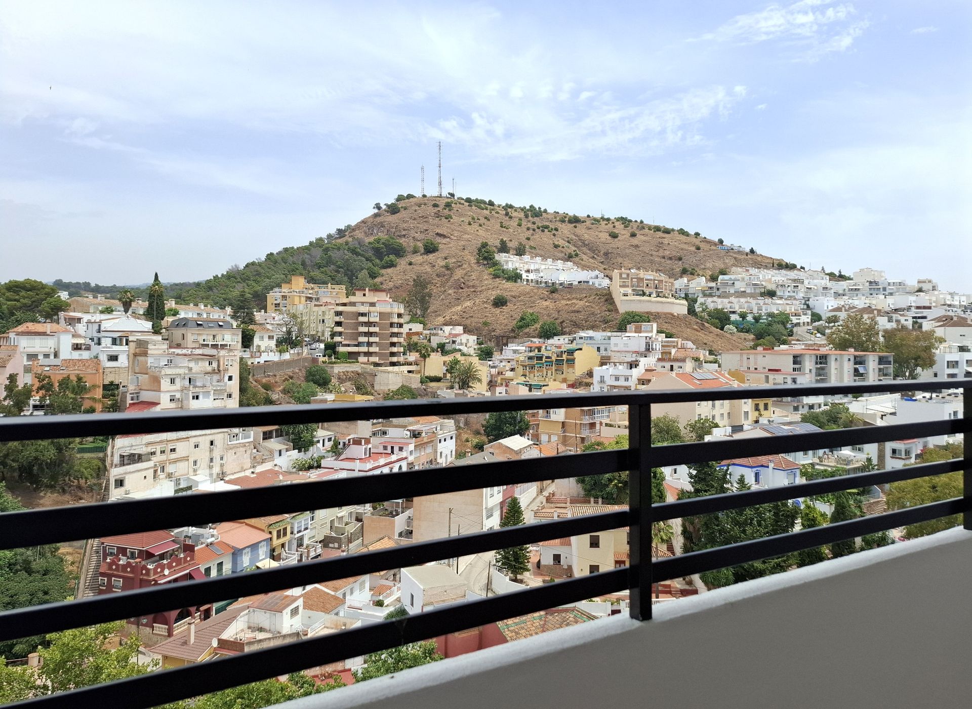 Vista exterior de Pis en venda en Málaga Capital amb Aire condicionat, Terrassa i Forn