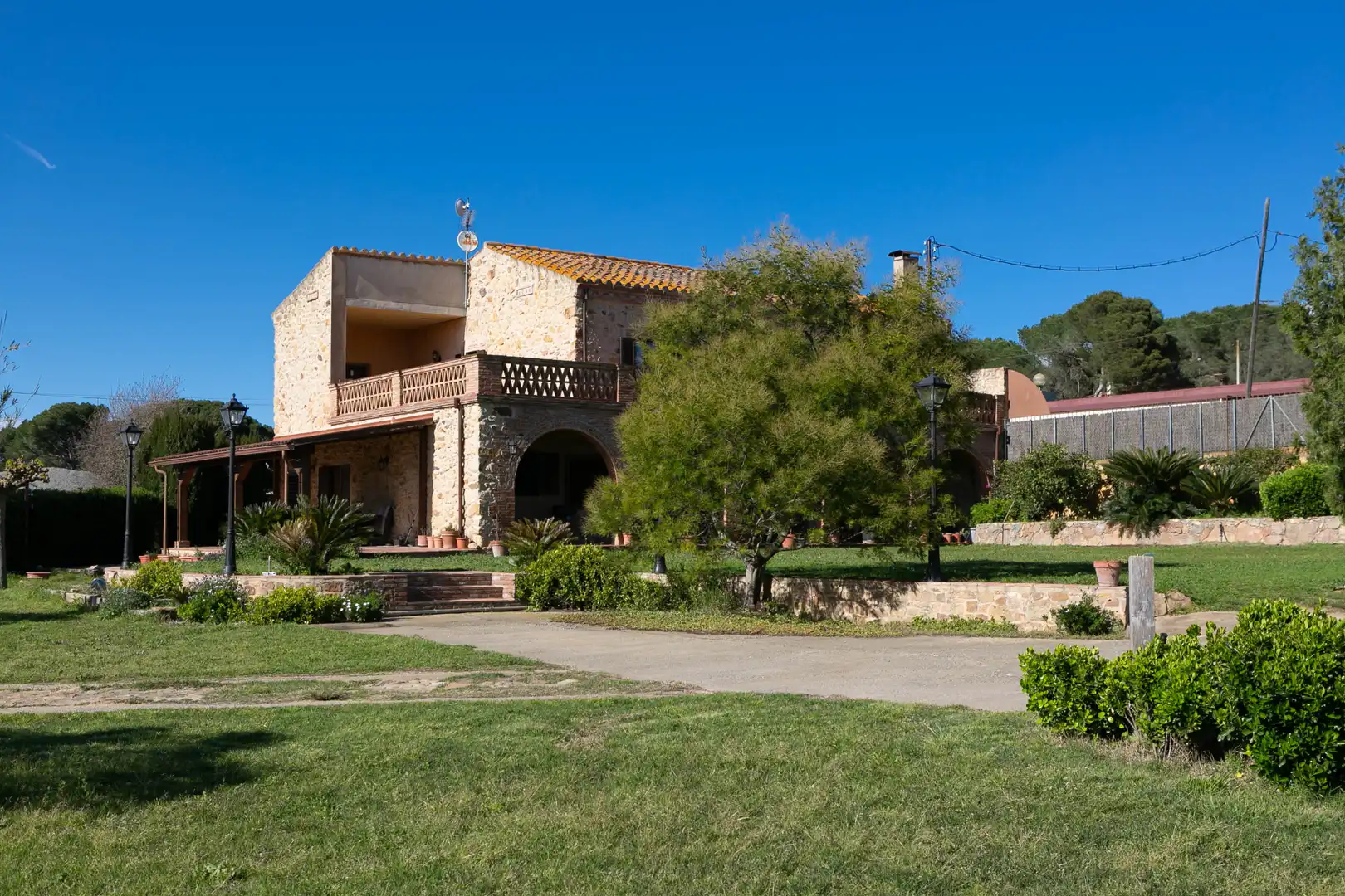Vista exterior de Finca rústica en venta en Pals con Calefacción, Jardín privado y Terraza