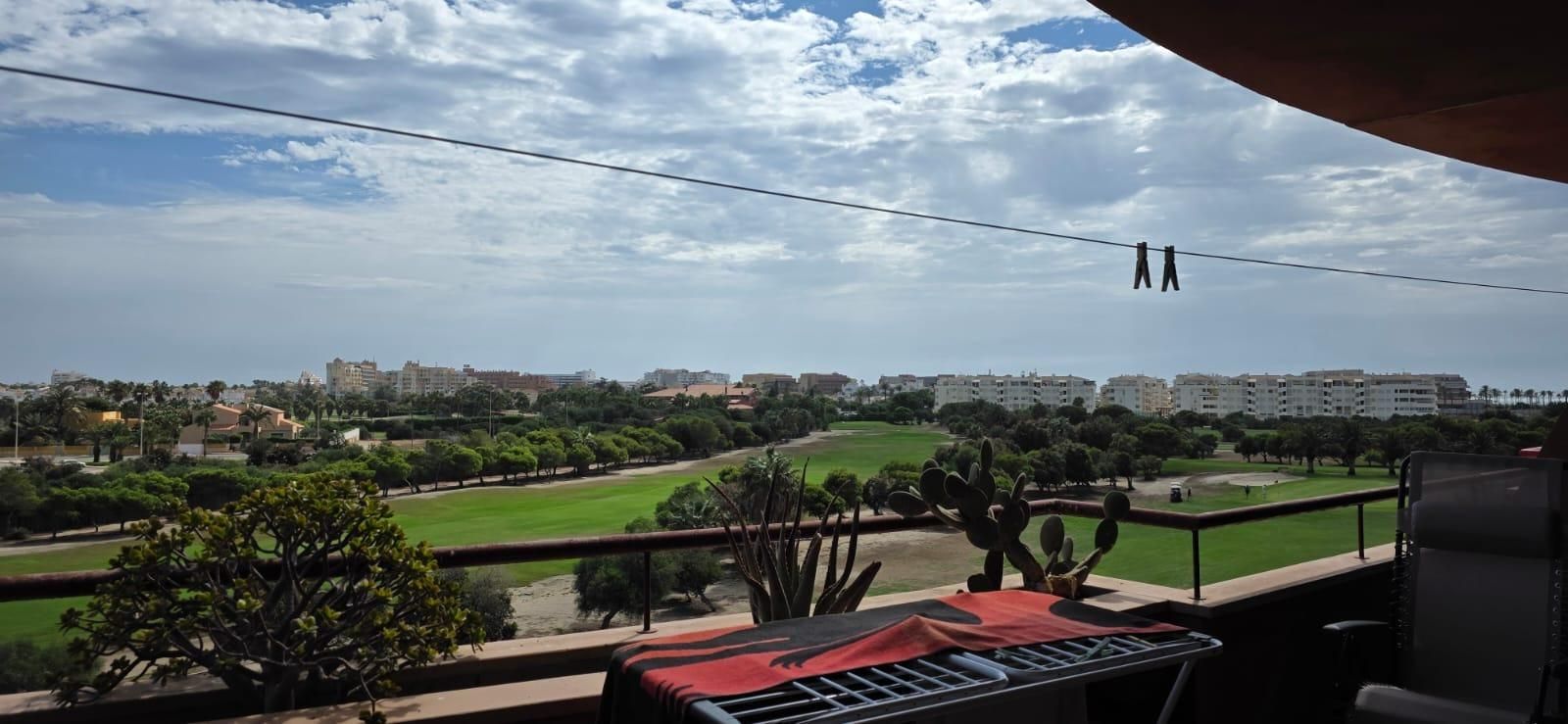Terrace of Flat for sale in Roquetas de Mar  with Air Conditioner, Private garden and Terrace