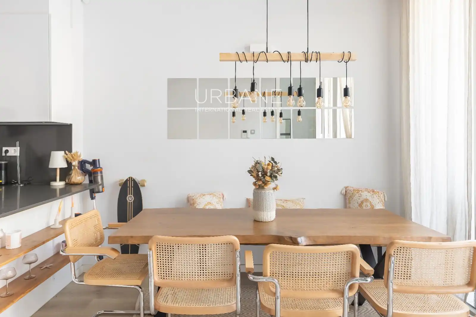 Dining room of Flat for sale in Barcelona  with Air Conditioner, Heating and Terrace