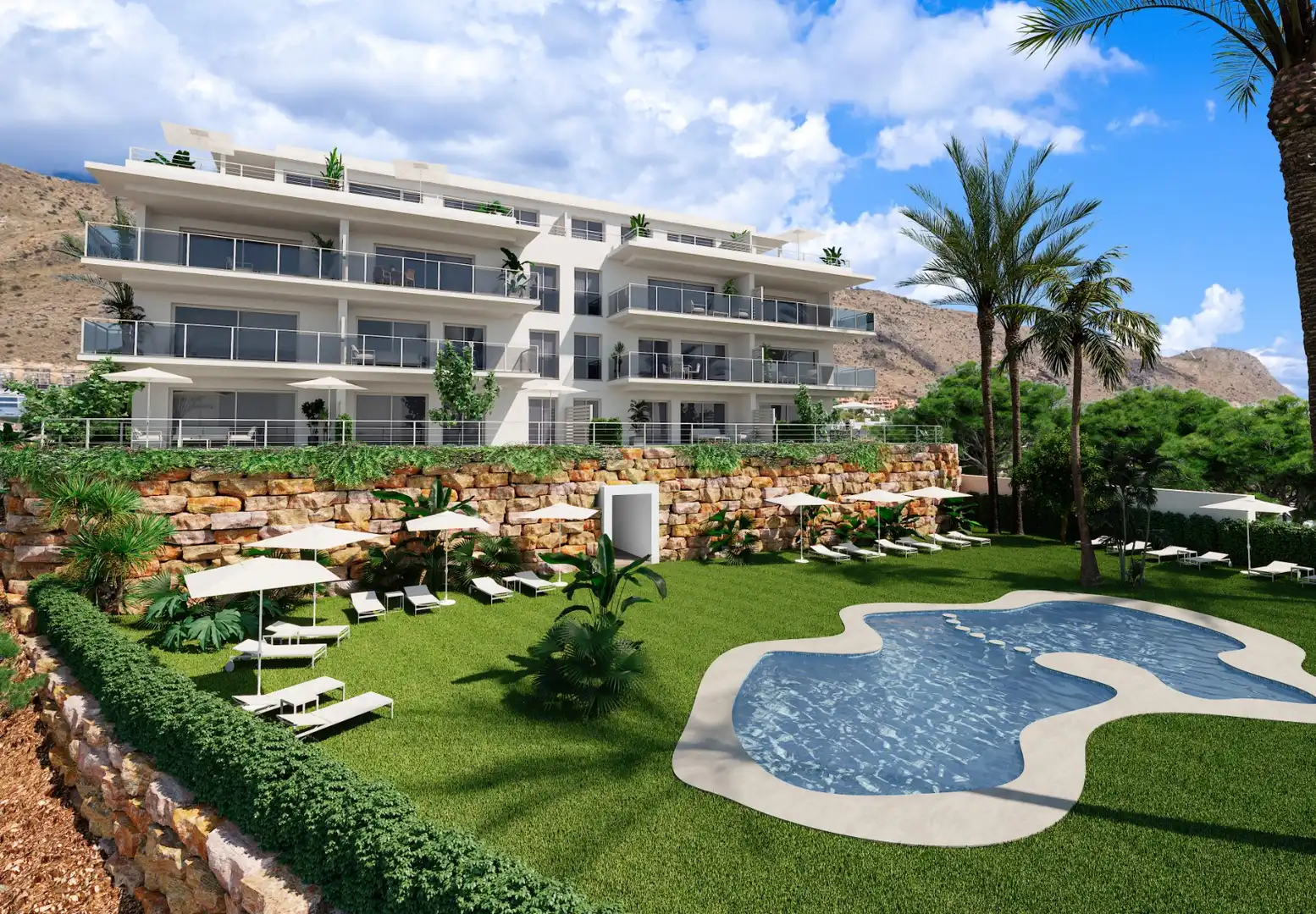 Mini appartamento con balcone in vendita a Golf Bahía, imagen 14