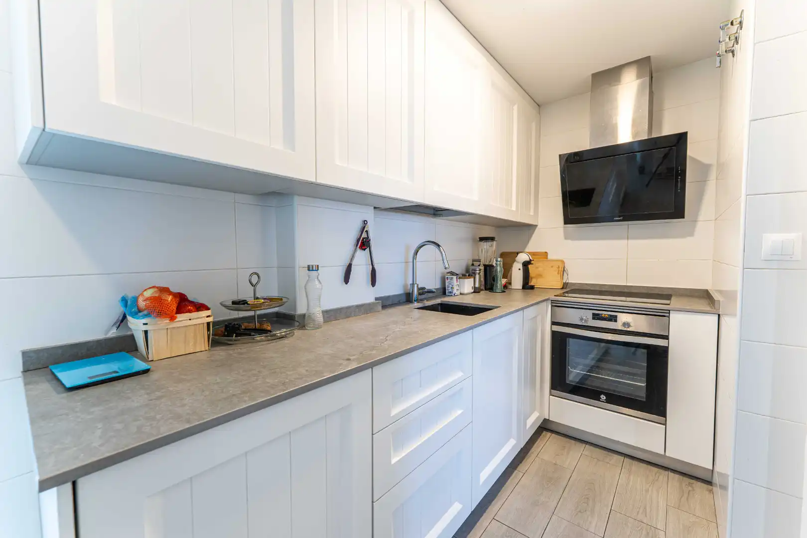 Kitchen of Attic for sale in Móstoles  with Air Conditioner, Terrace and Storage room