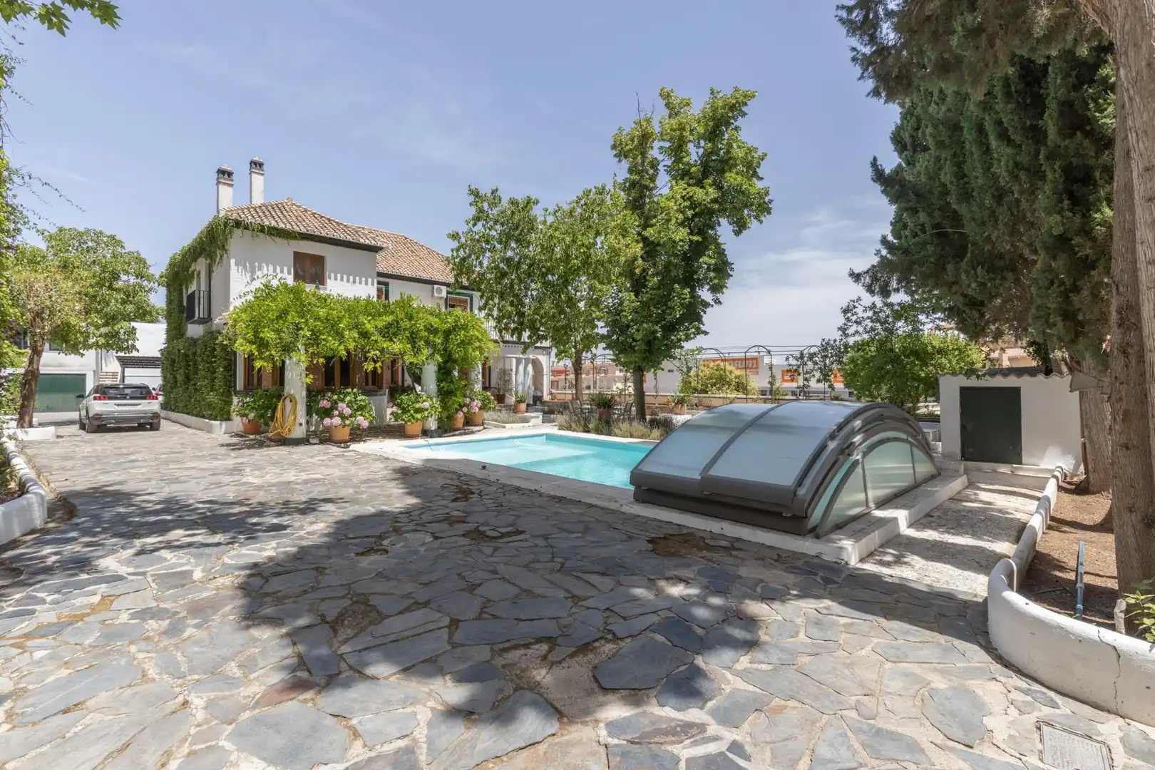 Jardín de Casa o chalet en venta en Las Gabias con Aire acondicionado, Calefacción y Jardín privado