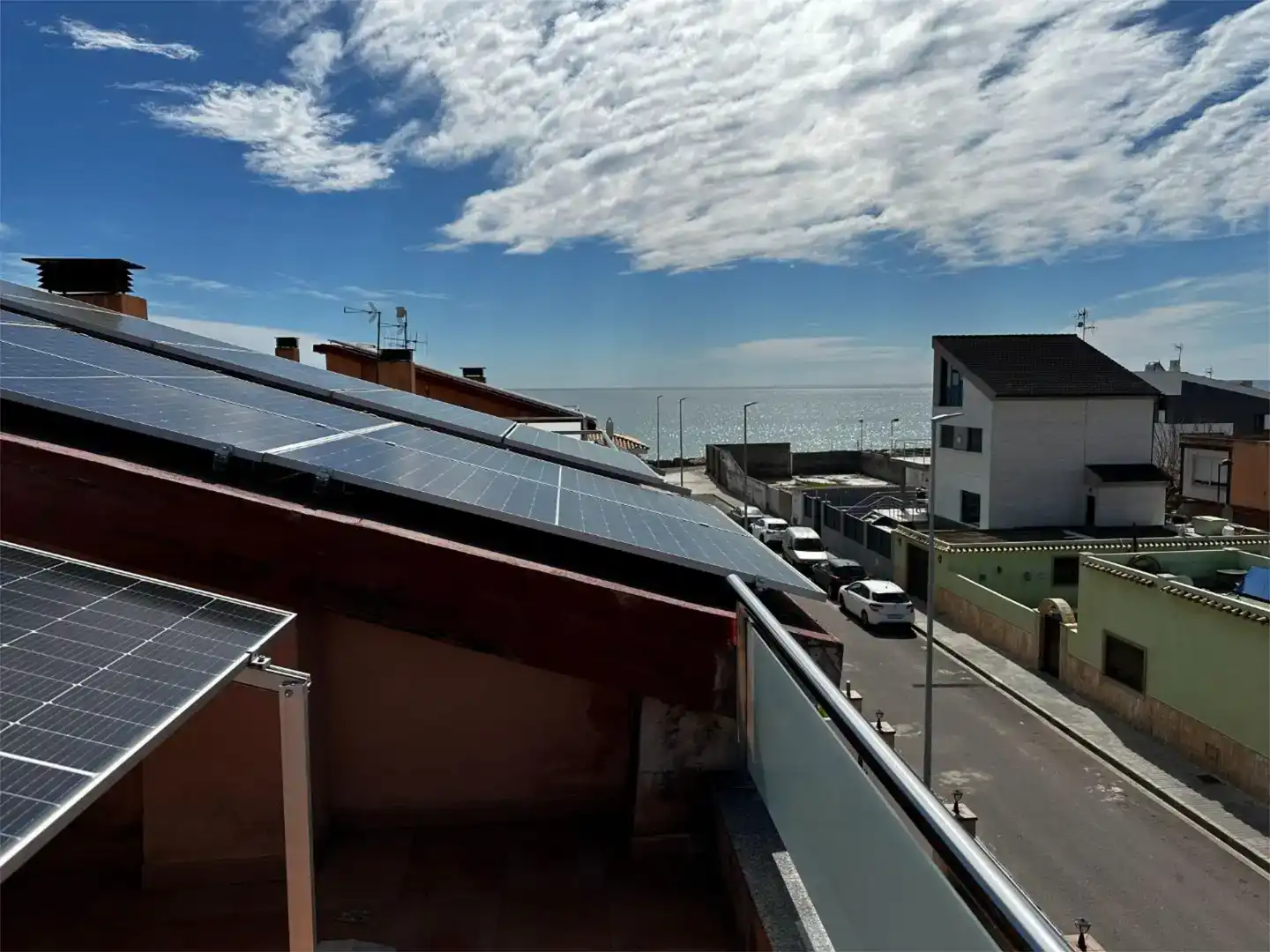Terraza de Casa o chalet en venta en Burriana / Borriana con Aire acondicionado y Piscina