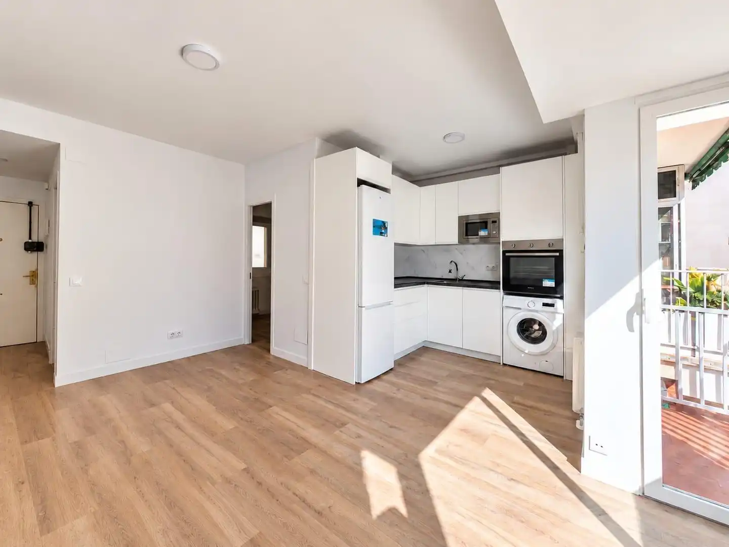 Küche von Wohnung zum Verkauf in Madrid mit Klimaanlage, Heizung und Terrasse