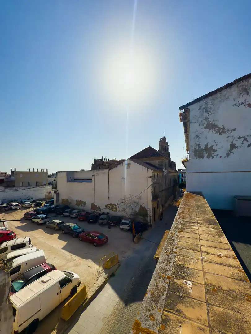 Vista exterior de Casa o chalet en venta en El Puerto de Santa María con Aire acondicionado, Terraza y Trastero