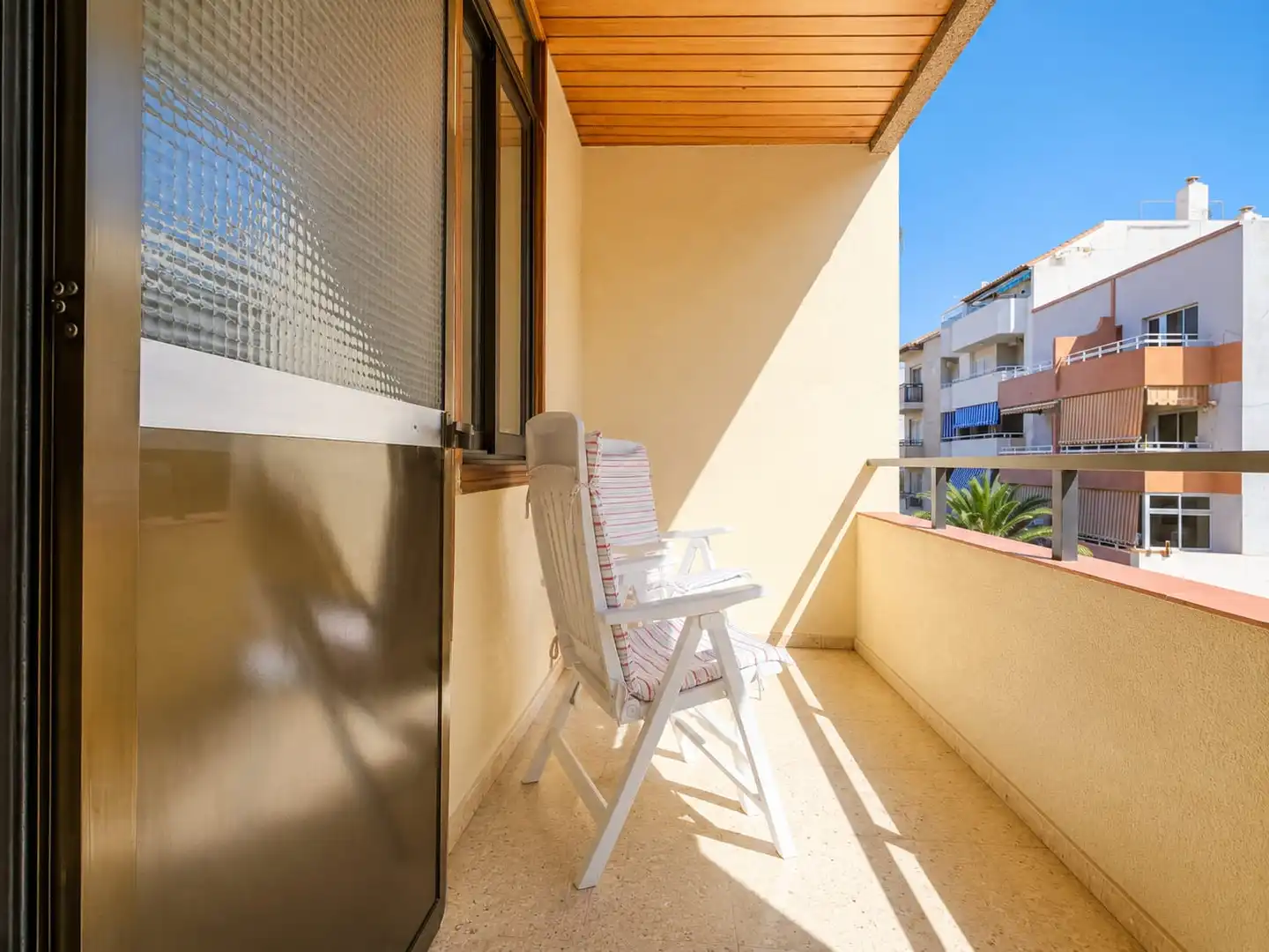 Balcony of Flat for share in Güímar  with Terrace, Furnished and Oven