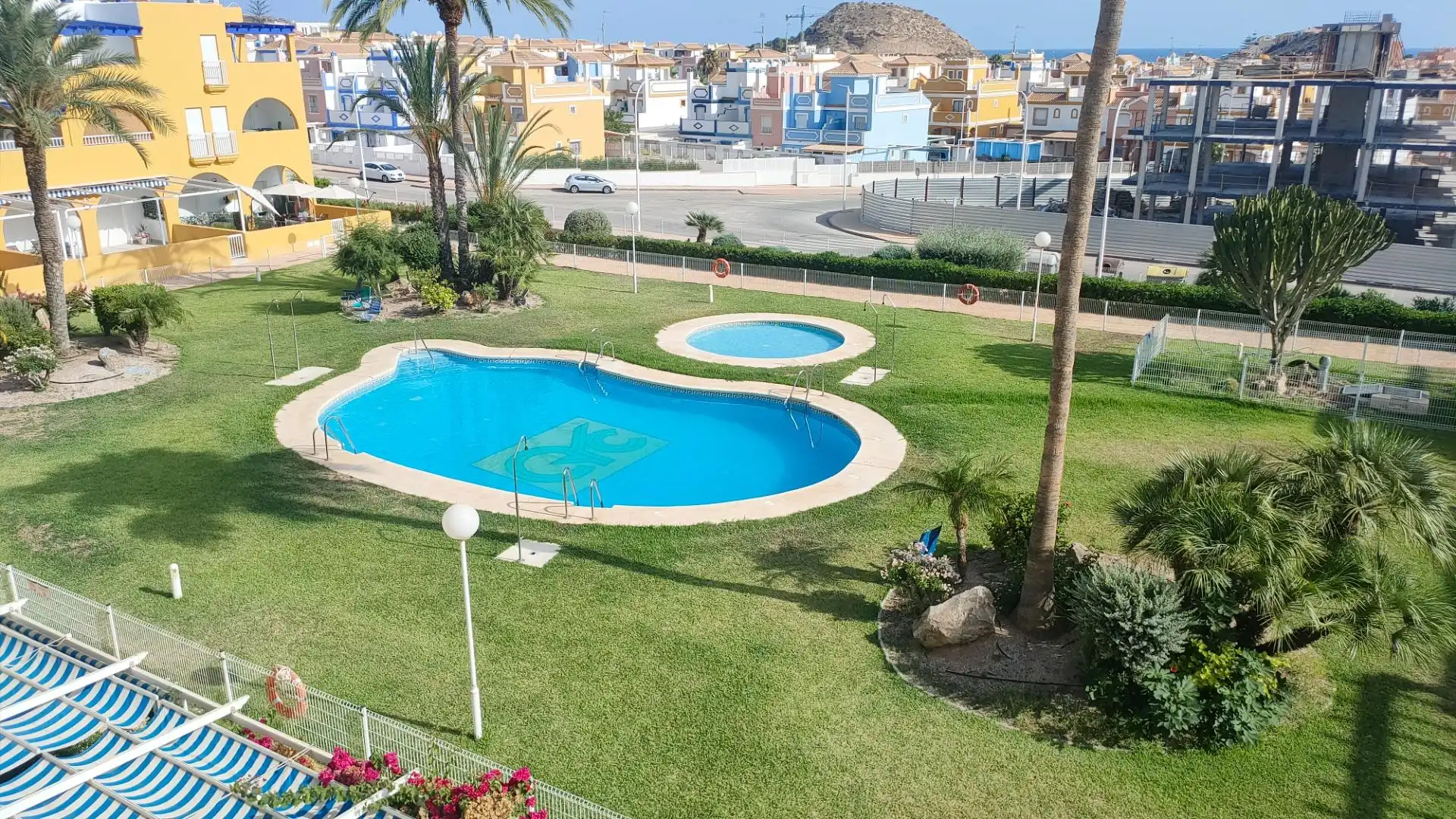 Piscina de Apartamento en venta en Pulpí con Aire acondicionado, Terraza y Amueblado