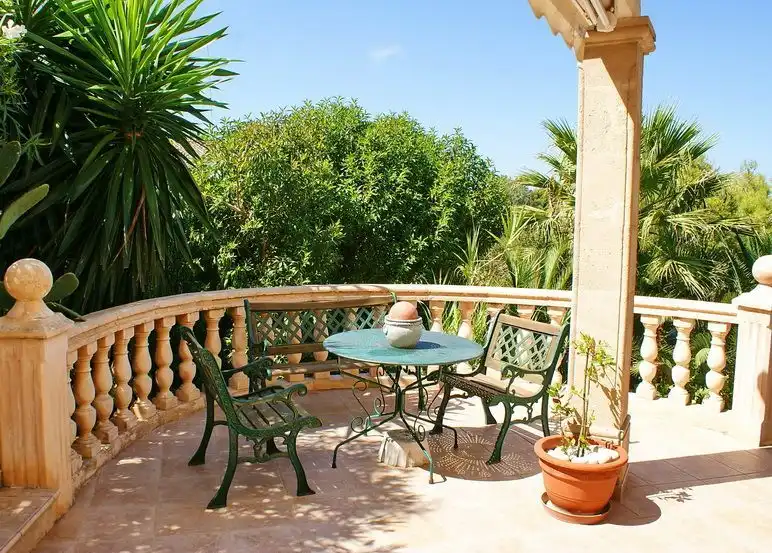 Terraza de Casa o chalet de alquiler en Jávea / Xàbia con Aire acondicionado, Calefacción y Jardín privado