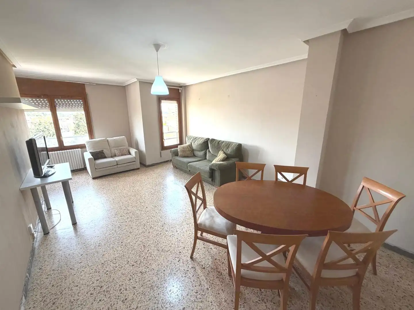 Living room of Flat for sale in Binéfar  with Heating, Storage room and Balcony